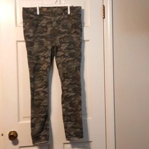 True Craft Mid Rise Camo Jean's